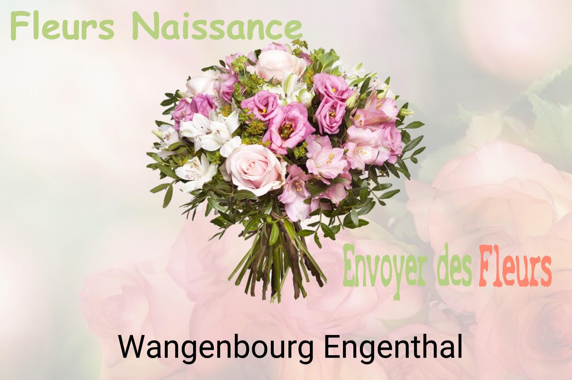 Bouquet de fleurs de naissance livré à Wangenbourg-Engenthal